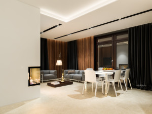 MTM Amarylis interior visualization - living room