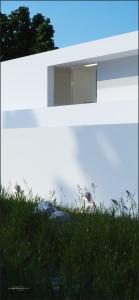 Architectural visualization of Casa del atrio by Fran Silvestre Arquitectos