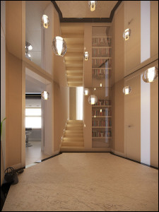 Tissu Architecture interior design - hallway