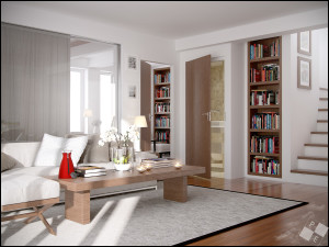 Interior visualizations - sample apartments Vivienda Investment